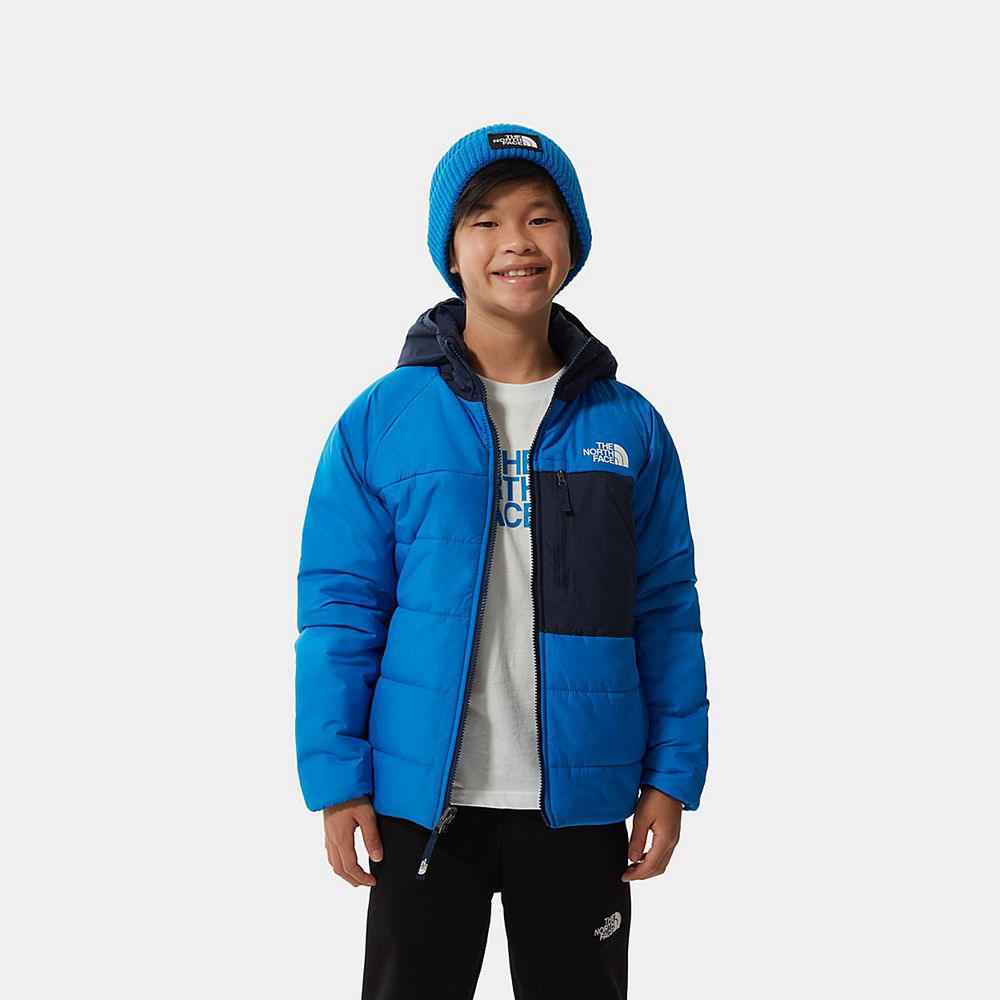 The North Face Reversible Perrito Αγόρια Σακάκι - Μπλε (YGWV91234)